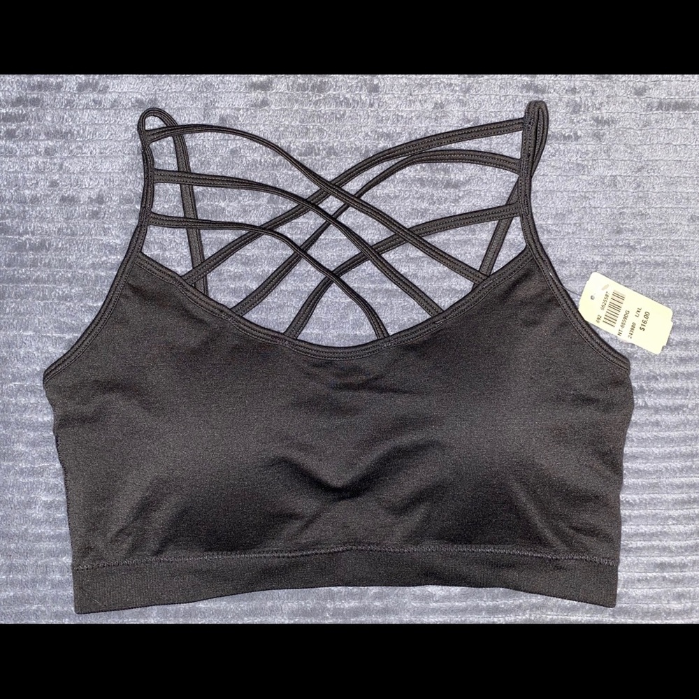 Zenana Outfitters Cage Front Bralette